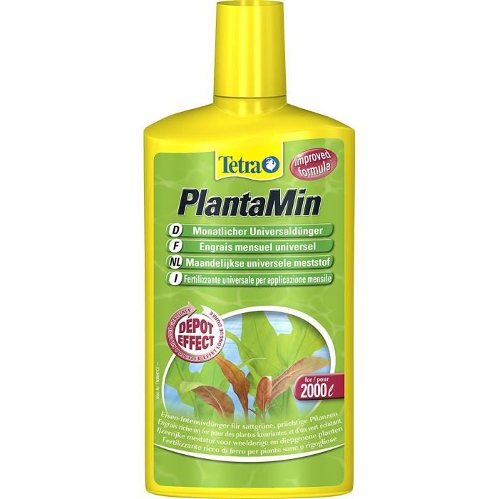 TETRA PlantaMin 500 Ml – Engrais Liquide Sans Nitrate Ni Phosphate Pour Plantes De Bassin – Couleurs Éclatantes & Croissance Vigoureuse