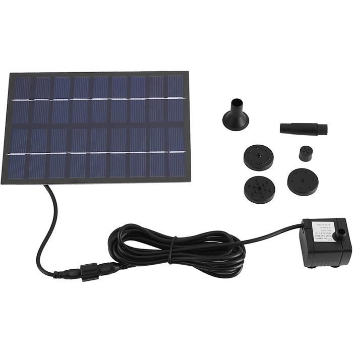 Pompe Submersible Solaire 10V EMEBAY - Jusqu'à 100cm De Hauteur D'eau, Batterie Intégrée, Pour Fontaine, Bassin, Piscine, étang - 4