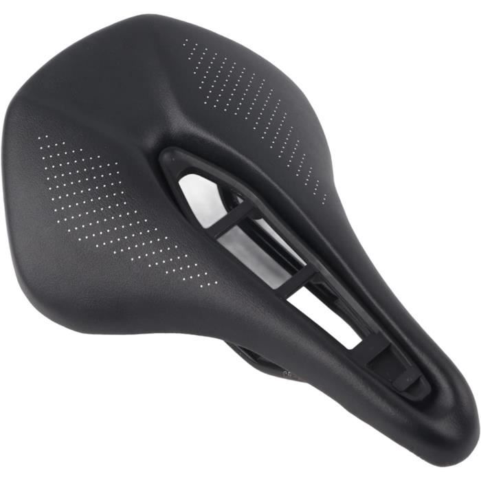 GORIX Siège de selle de vélo confortable avec rail de vélo de montagne pour homme et femme (GX-C19) (Blanc × Celeste