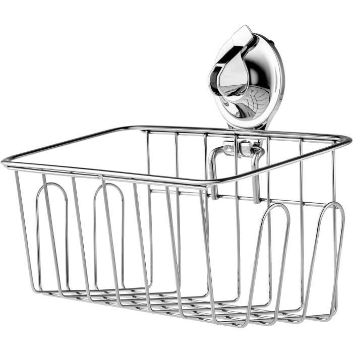 Panier De Douche En Maille Avec 8 Poches De Rangement, Sac Fourre