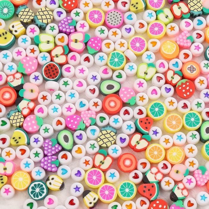 24 Couleurs De Perles D'argile Polymère Faites à La Main En