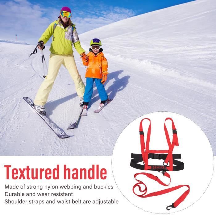 DUO Sangle bretelles Courroie réglable pour ski ou snowboard (Rouge) En  Stock