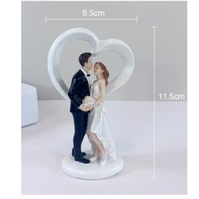 FIGURINE DECOR DE GATEAU,style 6Décoration de gâteau de mariage