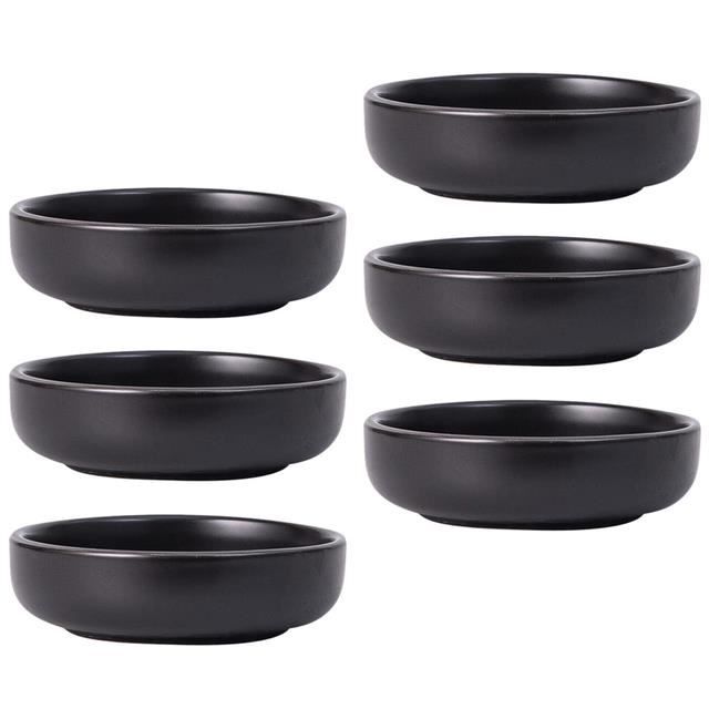 Mini Assiettes à Sauce En Céramique Bleues – Pour Soja, Trempette, Condiments – Réutilisables Et Décoratives - 11