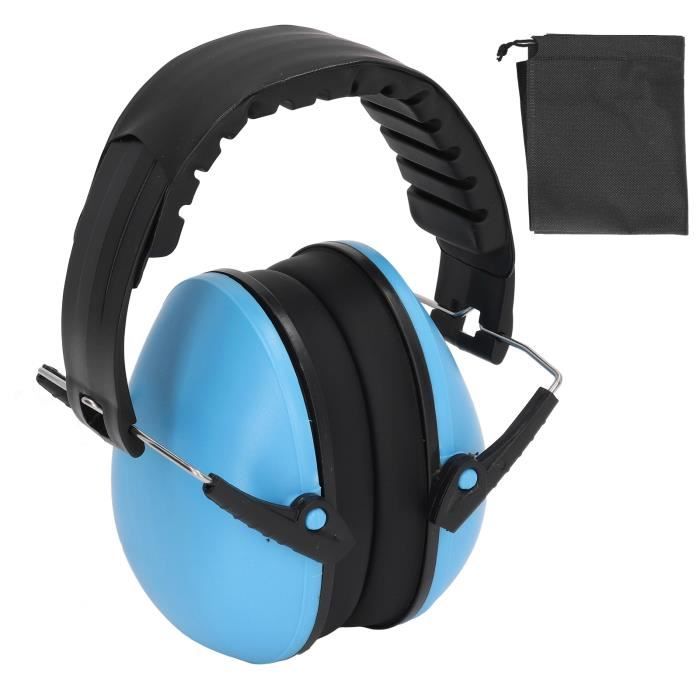 Casque Anti-Bruit Bébé HyAdierTech 2-en-1 - Réglable 0-48 Mois - Protection 27dB Pour Spectacles Et Voyages