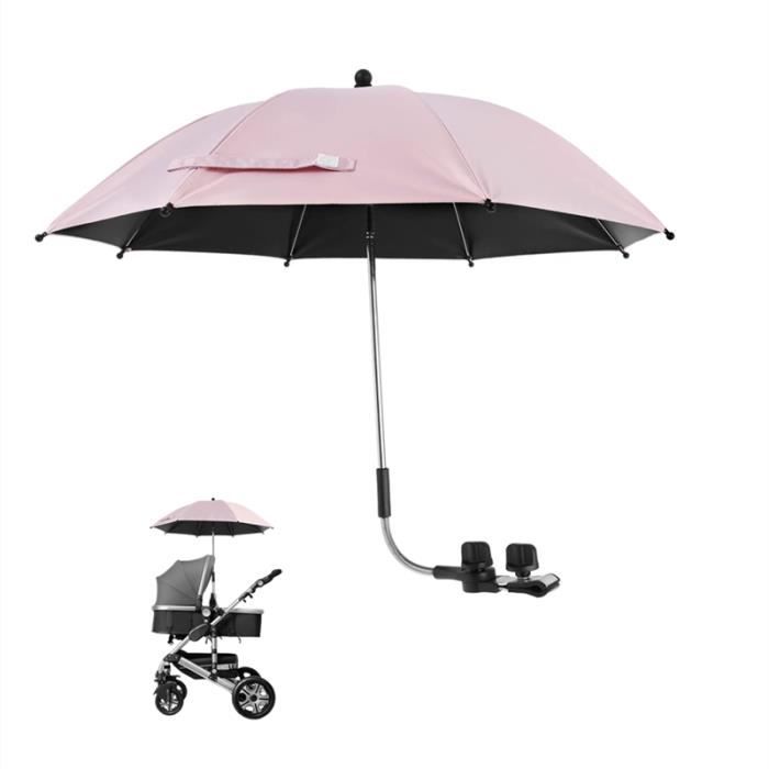 Ombrelle Poussette Universelle, Parasol Anti Uv pour Landau