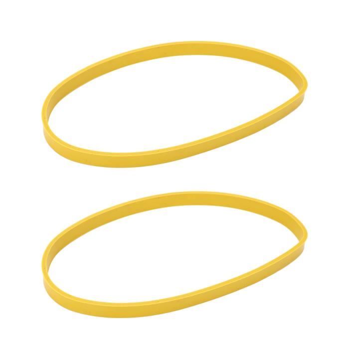 2 Pneus Caoutchouc Pour Scie à Ruban | 12.55x3.17mm | Remplacement Antidérapant | Travail Du Bois