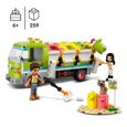 LEGO® Friends 41712 Le Camion de Recyclage, Jouet Éducatif, avec Mini-poupée Emma-1
