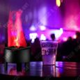 TD® Lumière flamme scène décorations d'halloween led lampe bar lumineuse électronique effet incandescent tissu flammes feu nature dé-1