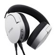 Trust Gaming GXT 489W Fayzo Casque Gamer Filaire avec Microphone, 35% Plastiques Recyclés, 3,5 mm, PS5, Xbox, Switch, PC - Blanc-1