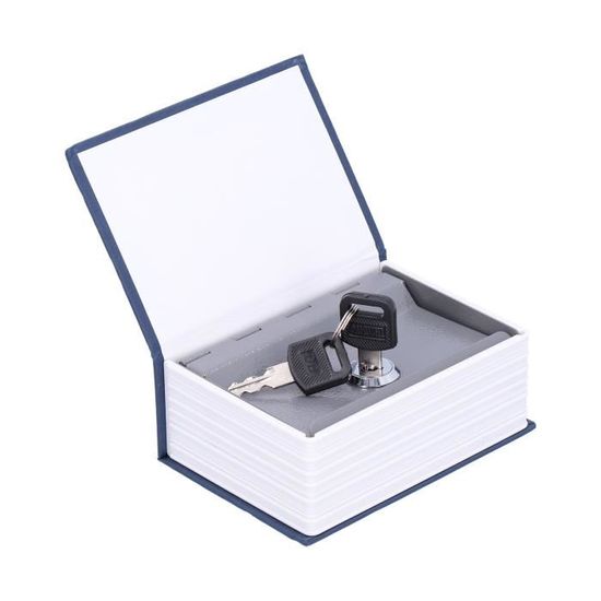 Mini Coffre-fort en métal, caisse de rangement pour bijoux, caisse  d'épargne secrète 15x12x8cm