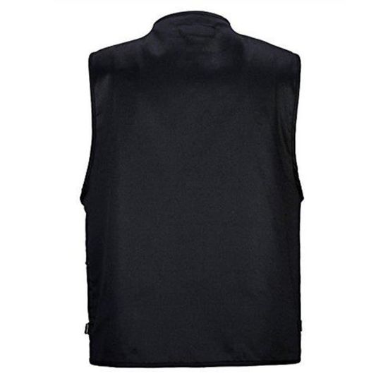 Gilet Sans Manches Cargo Pour Homme - Nylon/élasthanne, Multiples Poches, Idéal Pour Voyage, Pêche, Travail Extérieur