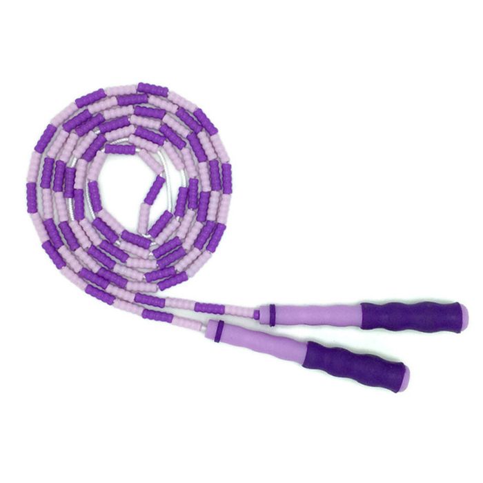 Corde à Sauter PROIRON – Perles, Sans Enchevêtrement, Longueur 2,8 M, Pour Enfants