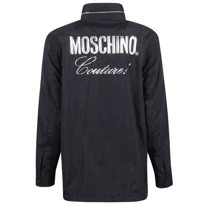 MOSCHINO HOMME A060420151555 NOIR COTON BLOUSON Noir Cdiscount Sport