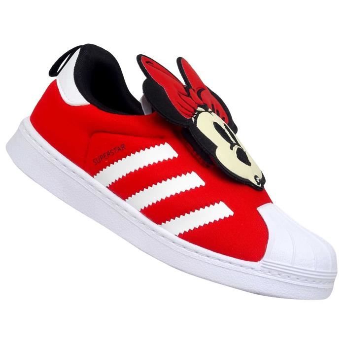 Adidas superstar clearance 2 Rouge enfant