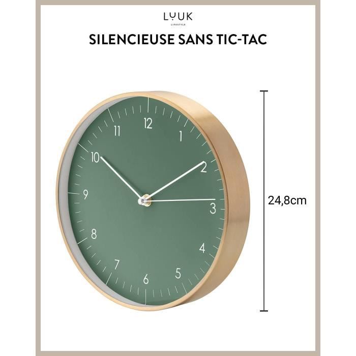 Kit Mécanisme Horloge Pendule Quartz Avec Aiguilles - Mouvement Silencieux - Pour Réparation Et DIY Horloge Murale