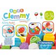 Jouet d'activités Clemmy - Clementoni - Panier avec 15 cubes et activités mécaniques-2