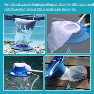 20 Sacs Filtrants Pour Aspirateur De Piscine - Microfibre Réutilisable