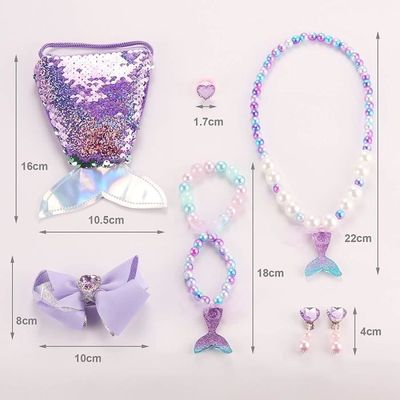 Bracelet En Perles En Bois Pour Enfants, 3 Pièces, Fleur Colorée