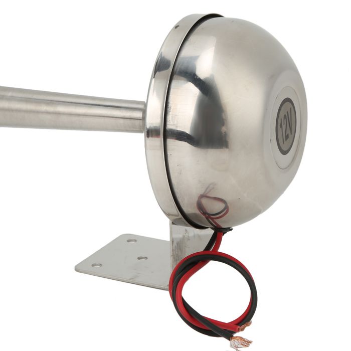 Klaxon Marine 12V - Acier Inoxydable - 130dB - Bateaux Voitures