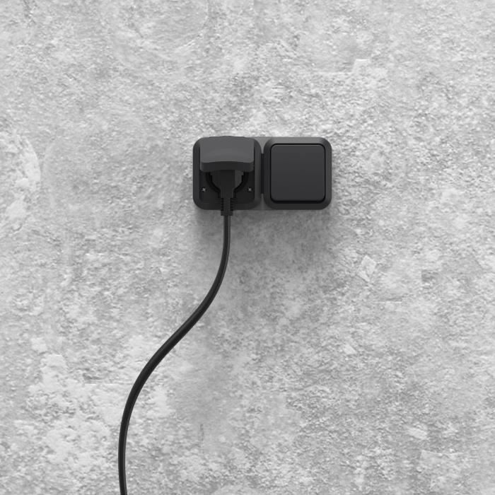 Interrupteur Simple 2 Voies IP55 – PRO ELEC, Pour Extérieur, Résistant Aux Intempéries