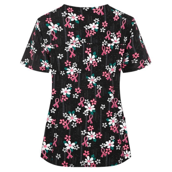 Chemisier De Travail Long Pour Femme - Blouse Coton à Carreaux Idéale Pour Ménage Et Service
