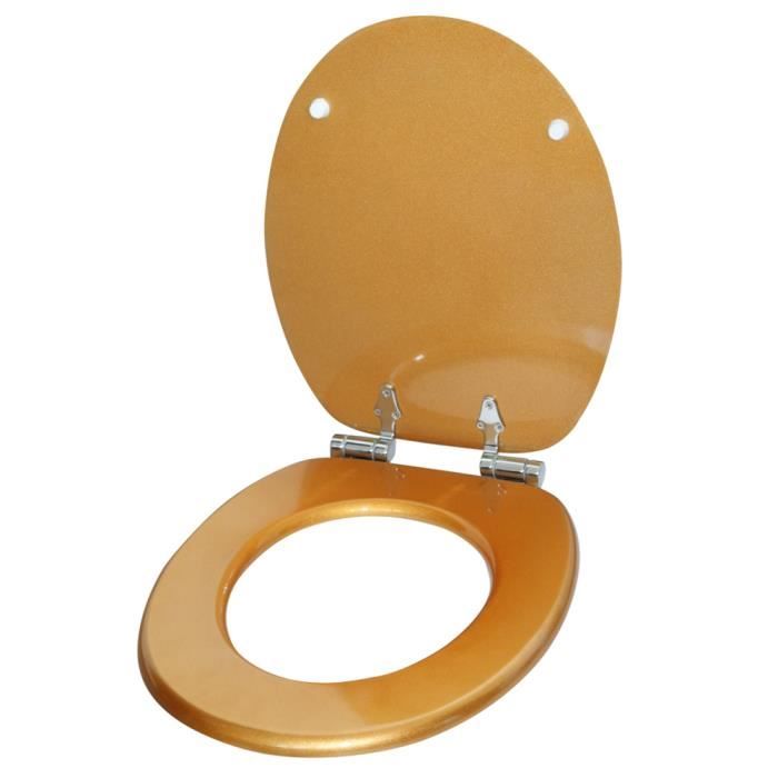 Abattant WC frein de chute soft close - Grande sélection de abattants wc  noirs - Finition de haute qualité (Play Music) : : Bricolage