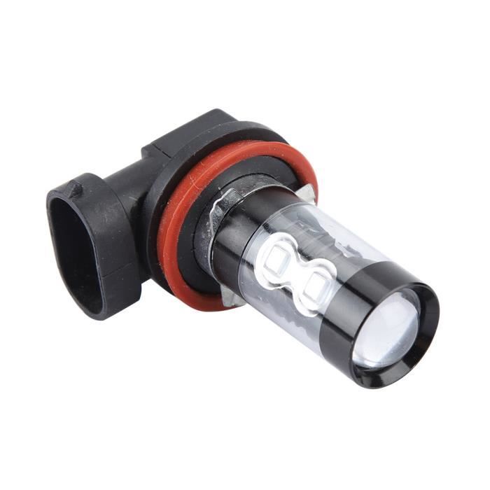 2pcs 80W 6000K universel H7 LED voiture antibrouillard lampe blanc 12-24V 2pcs 80W 6000K universel H7 LED voiture antibrouillard lampe blanc 12-24V