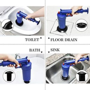 Healifty Déboucheur WC à Ventouse Renforcée En Caoutchouc Naturel - Puissant Et Réutilisable Pour Lavabo, Canalisations Et Salle De Bain
