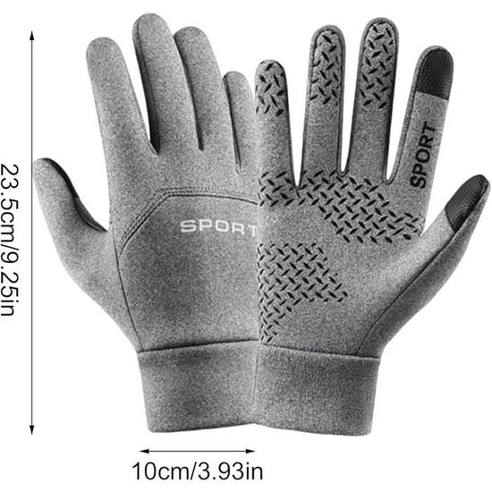 Mitaines Chauffantes USB Rechargeables - 3 Niveaux De Chaleur - Pour Cyclisme, Sports D'Hiver, Bureau