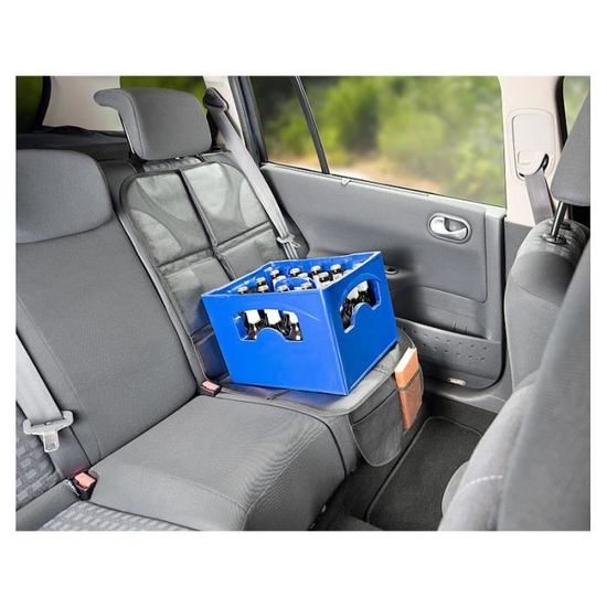 ergonomique. anti mal de dos Lot de 2 Housses si/ège auto voiture universelles noir gris super confort