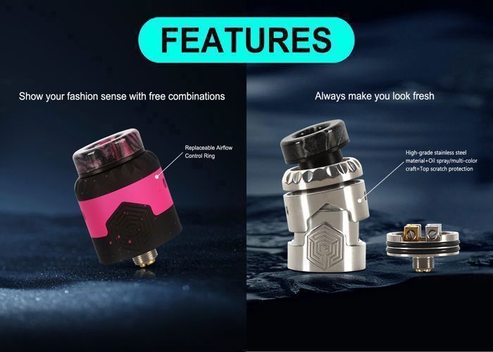 Cigarette electronique Vapotage Vape PRO : Plateau Artha Gen 2 {RDA-RBA-RTA}  24 mm Couleur SS ARGENT Coil Reconstructible - Cdiscount Au quotidien