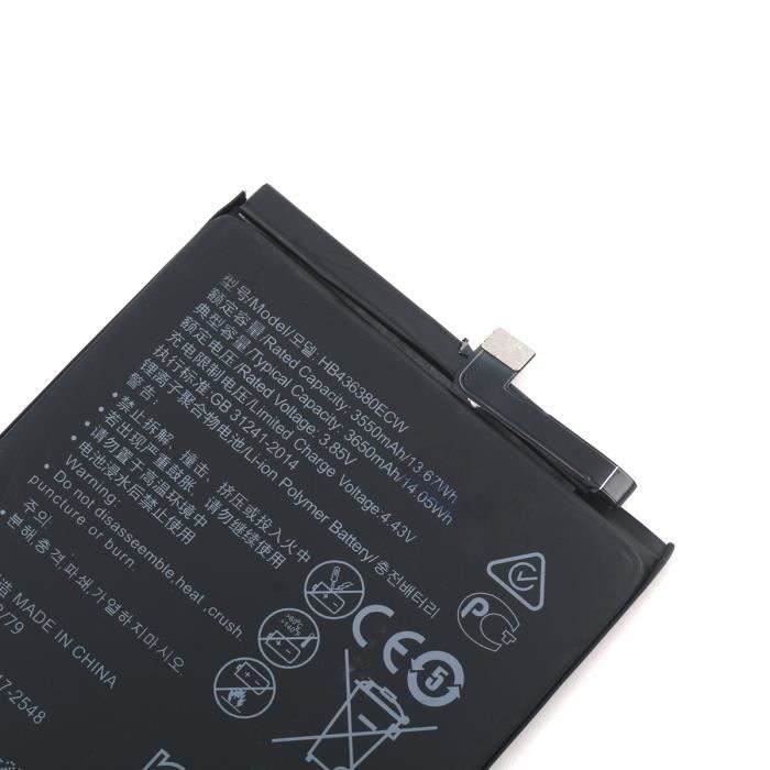 Batterie Originale Huawei P30 - Référence HB436380ECW - Occasion En état Fonctionnel - Pour Modèles Huawei P
