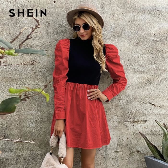 Shein robe on sale automne hiver