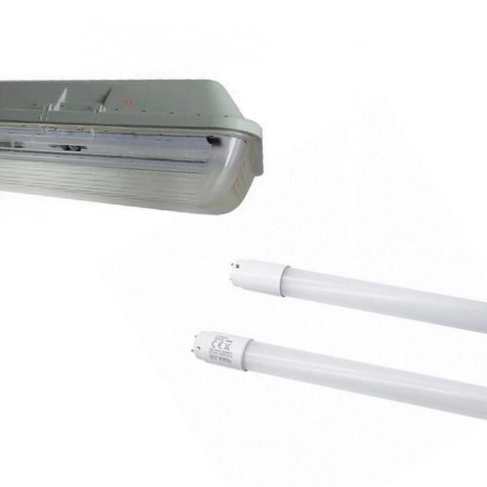 Réglette LED 60cm 18W - Blanc Neutre 4000K - 5500K - SILAMP : :  Luminaires et Éclairage
