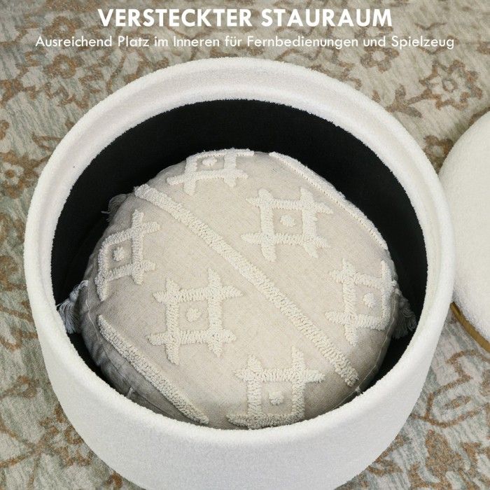 Pouf Tabouret Linge Tabouret Changer De Chaussures Petit Repose-Pieds