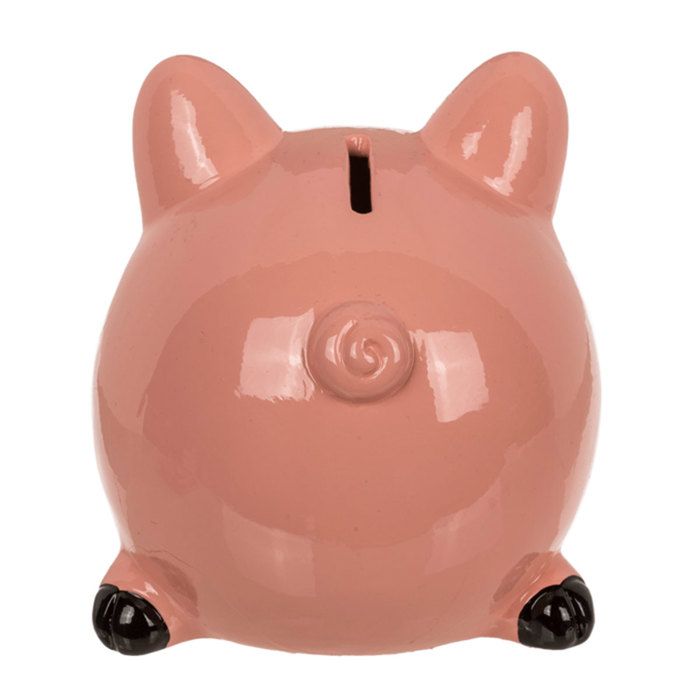 Tirelire en céramique en forme de cochon rouge traditionnel 100 % fabriquée à la main 18 x 11,5 x 14 cm Tirelire en céramique en forme de cochon rouge traditionnel 100 % fabriquée à la main 18 x 11,5 x 14 cm