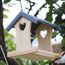 Jardin Français Gris Décoratifs Mangeoires Doiseaux En Bois