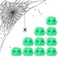10 Sacs Toiles D Araignees Decorations D Halloween En Toile D Araignee Accessoires Vert 2 Fausses Araignees Achat Vente Kit De Decoration Cdiscount 10 Sacs Toiles D Araignees Decorations D Halloween En Toile D Araignee Accessoires Vert 2 Fausses Araignees Achat Vente Kit De Decoration Cdiscount