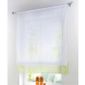 1 Pc Store Romain Rideaux Voilage Froncee Rideau Transparent Pour