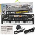 XICHAO - 61 Touches clavier Electronique Piano Jouet Musical pour enfants 6106 Multi-Fonction professionnel-0