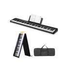Piano électrique 88 touches - ALIGHTUP - Clavier de Piano 88 Touches Pliable et Portable