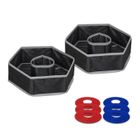 Jeu De Lancer Washer Toss Relaxdays – 6 Disques + 2 Cibles Pliables, Jeu Extérieur Jardin Plage Pour Enfants Et Adultes, Multicolore