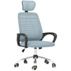 Vinsetto - Fauteuil de Bureau - Maille - 63x66x122cm - Bleu