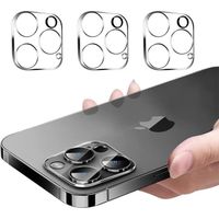 Verre Trempé Caméra Arrière pour iPhone 15 Pro Max - Protection 9H Anti-Rayures Pack de 3