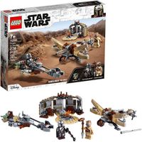 LEGO Star Wars The Mandalorian Trouble on Tatooine 75299 Awesome Toy Building Kit for Kids Featuring The Child, New 2021 (276