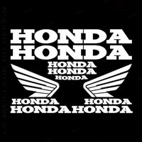 9 stickers HONDA – BLANC – sticker CB CBR CBF Hornet VFR - HON400