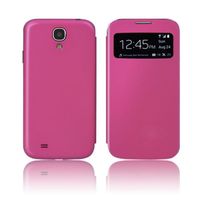 ETUI FLIP COVER S-VIEW ROSE SAMSUNG GALAXY S4