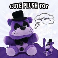 7" Purple Freddy-FNAF Sanshee Plushie Five Nights at Freddy's Toys Peluche Ours Violet N°1