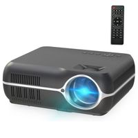 Vidéoprojecteur HD 1280 x 800p LED 4200 Lumens 3D - YONIS Noir